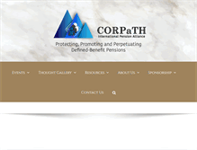Tablet Screenshot of corpath.org